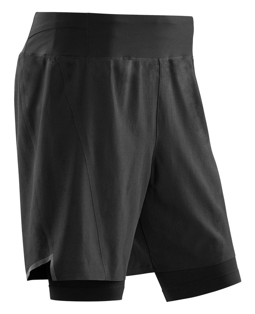 Run 2in1 Shorts schwarz